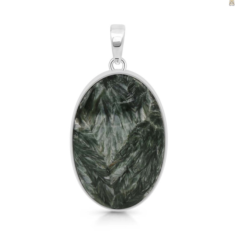 Seraphinite Pendant-SP SER-1-227