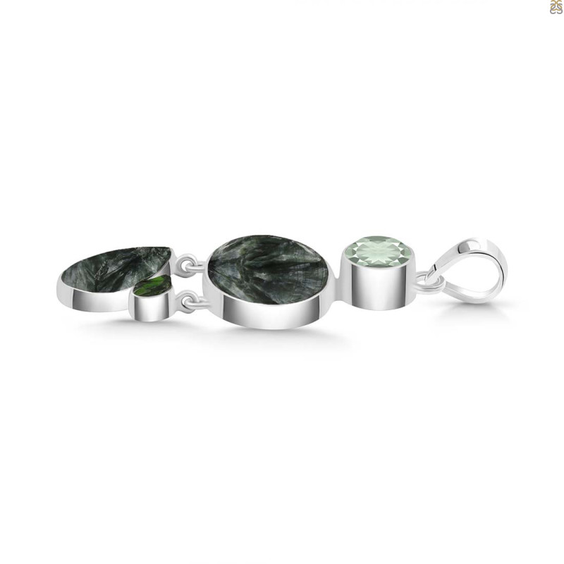 Seraphinite Pendant-2SP SER-1-53