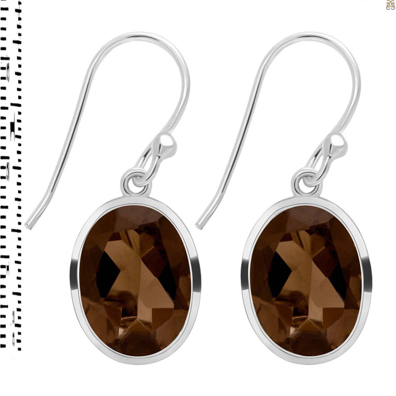 Smoky Earring SMY-RDE-1246.