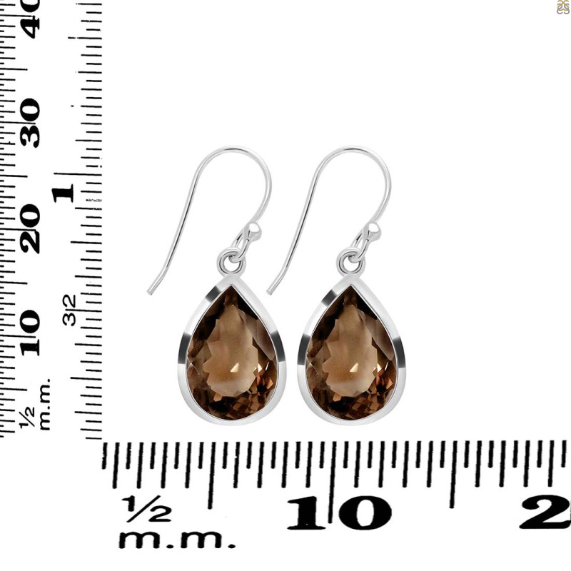 Smoky Earring SMY-RDE-1252.