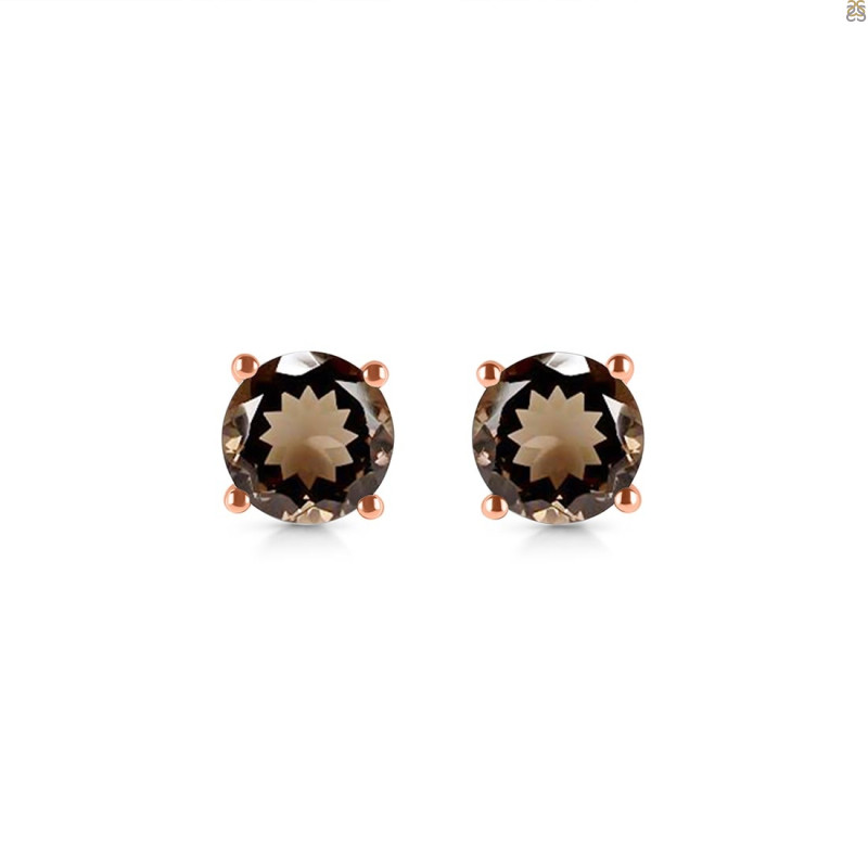Smoky Stud Earring SMY-RDE-1349.