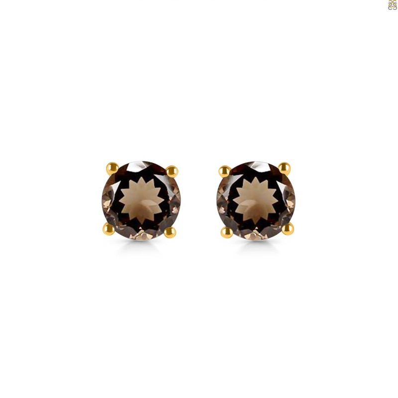 Smoky Stud Earring SMY-RDE-1349.