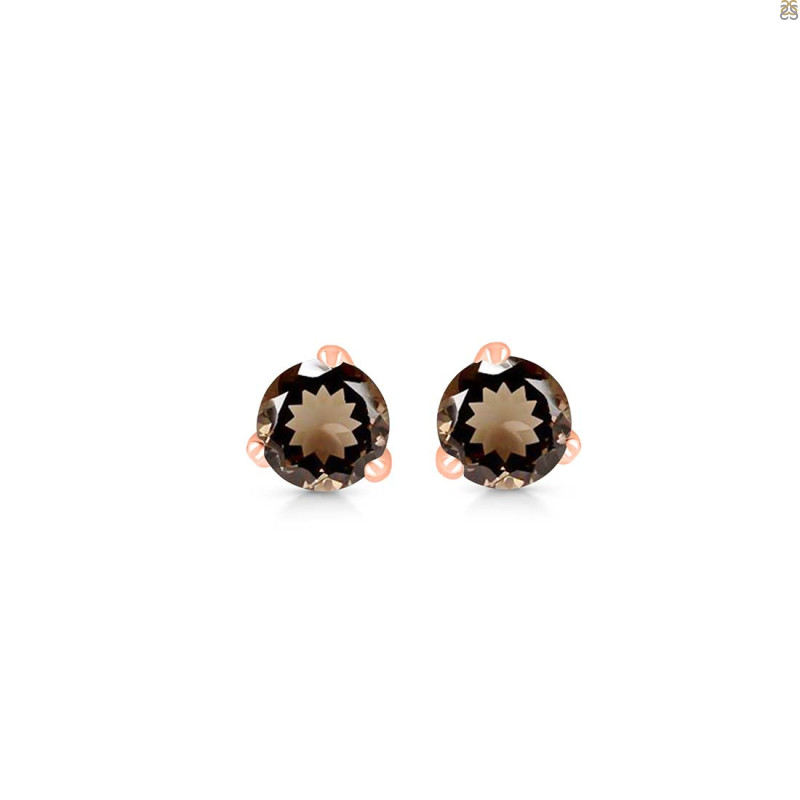 Smoky Stud Earring SMY-RDE-1565.