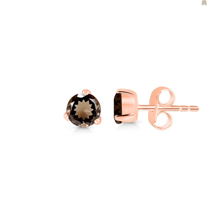 Smoky Stud Earring SMY-RDE-1565.