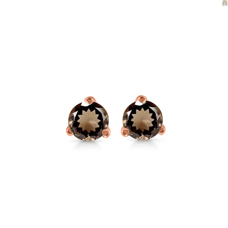 Smoky Stud Earring SMY-RDE-1566.