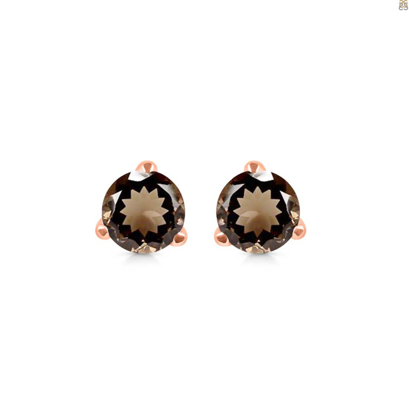 Smoky Stud Earring SMY-RDE-1568.