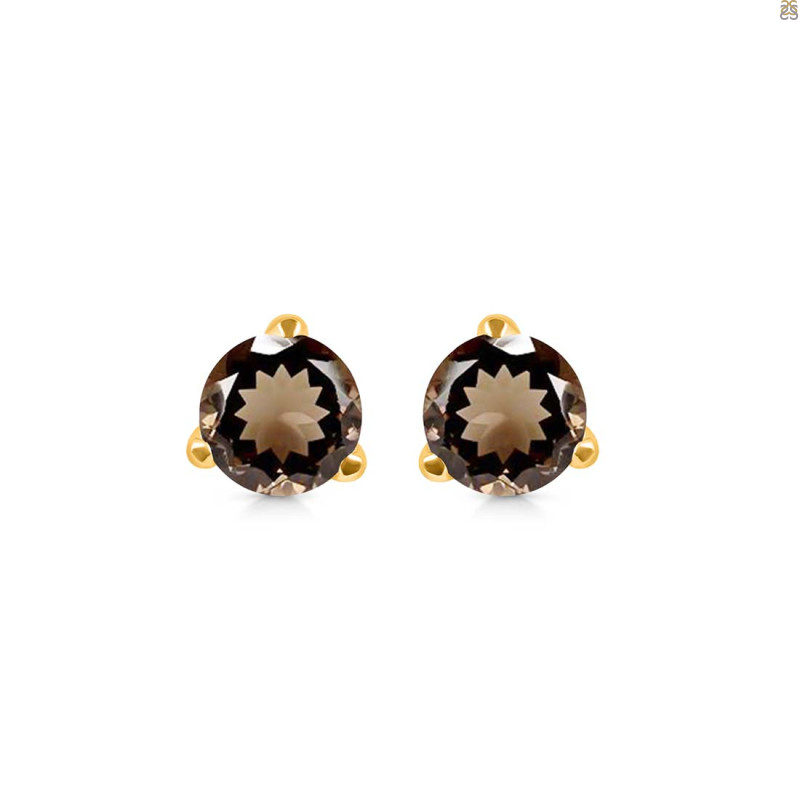 Smoky Stud Earring SMY-RDE-1568.