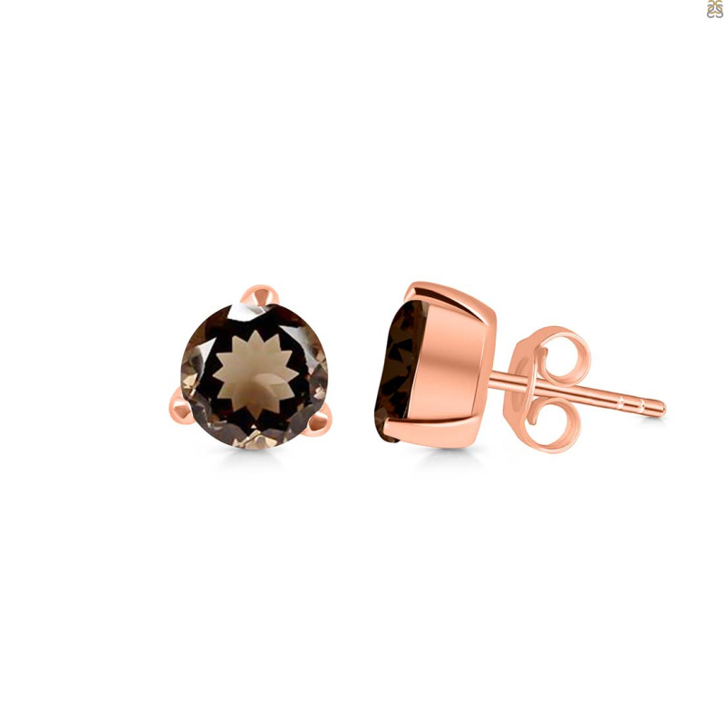 Smoky Stud Earring SMY-RDE-1568.