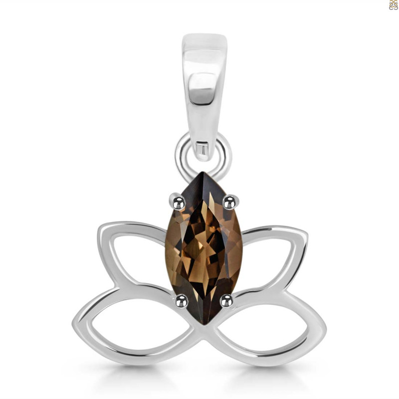 Smoky Butterfly Pendant SMY-RDEP-883.