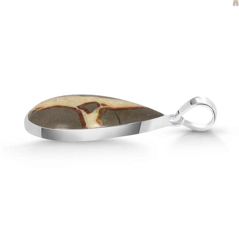 Septarian Rhyolite Pendant-SP SPR-1-12
