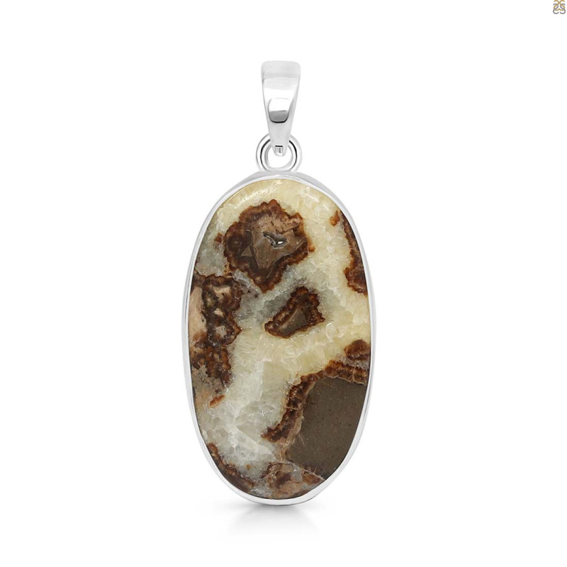 Septarian Rhyolite Pendant-SP SPR-1-13