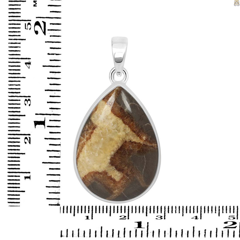 Septarian Rhyolite Pendant-SP SPR-1-14