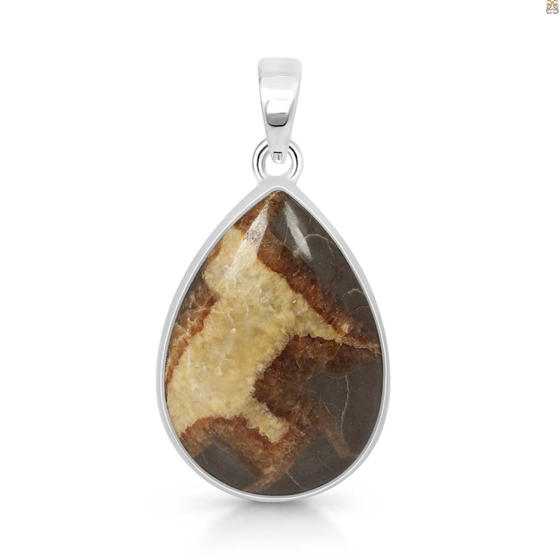 Septarian Rhyolite Pendant-SP SPR-1-14