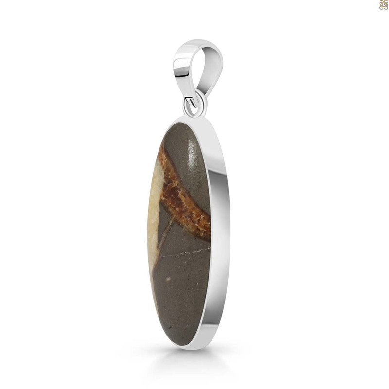 Septarian Rhyolite Pendant-SP