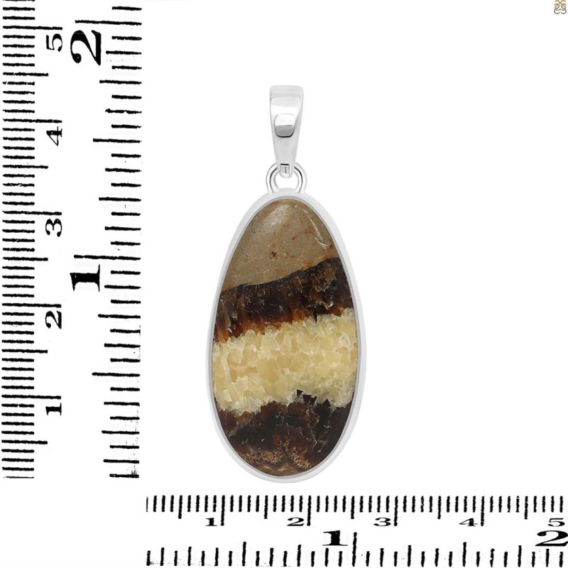 Septarian Rhyolite Pendant-SP SPR-1-9