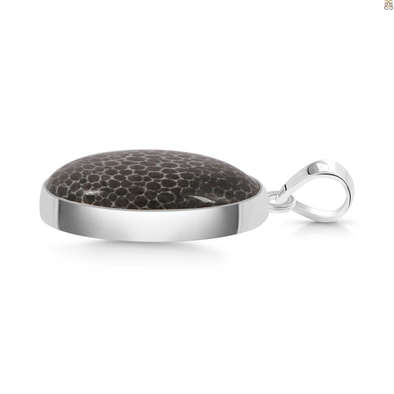 Stingray Coral Pendant-SP SRC-1-24