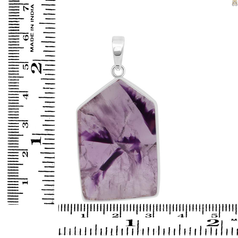 Star Amethyst Slice Pendant-SP STA-1-101