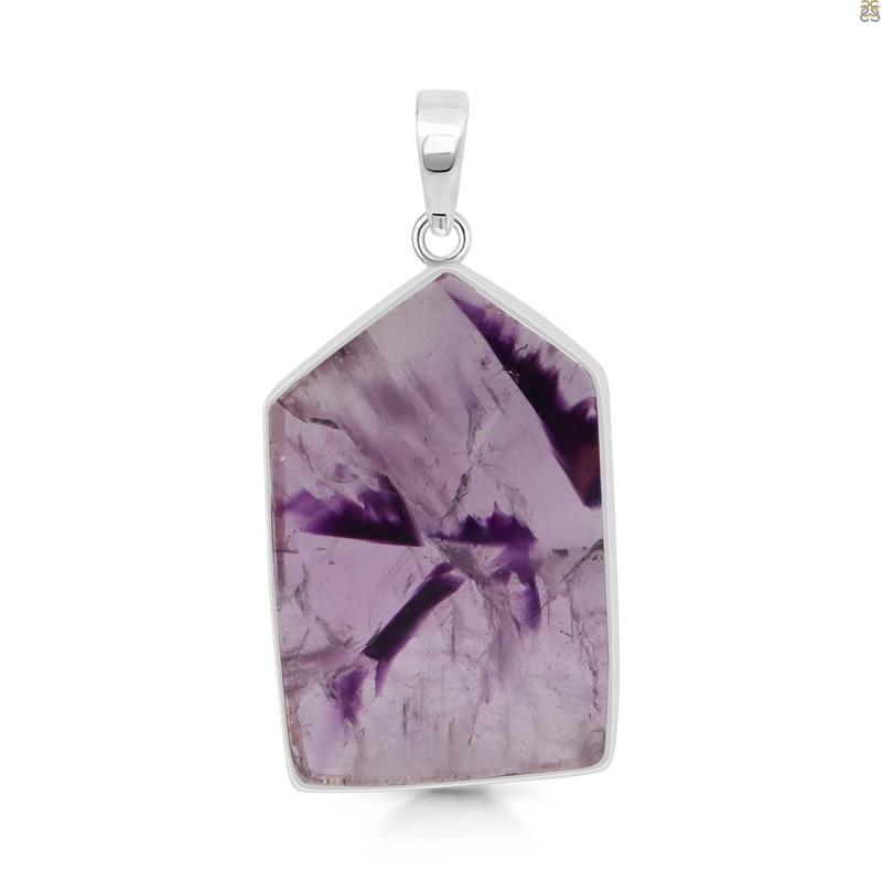 Star Amethyst Slice Pendant-SP STA-1-101