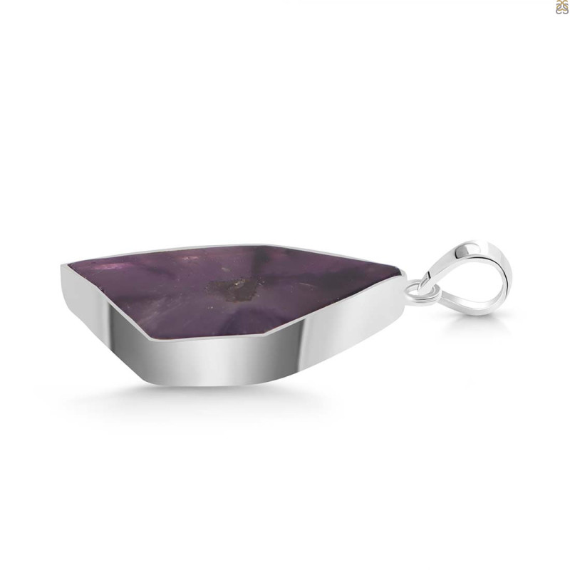 Star Amethyst Slice Pendant-SP STA-1-109