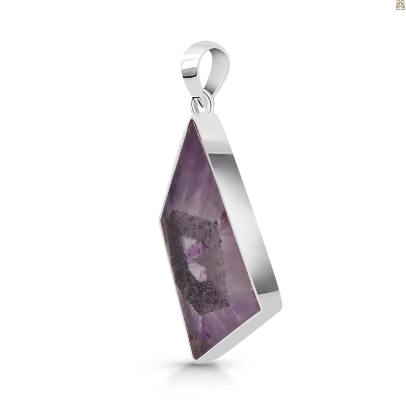 Star Amethyst Slice Pendant-SP STA-1-116