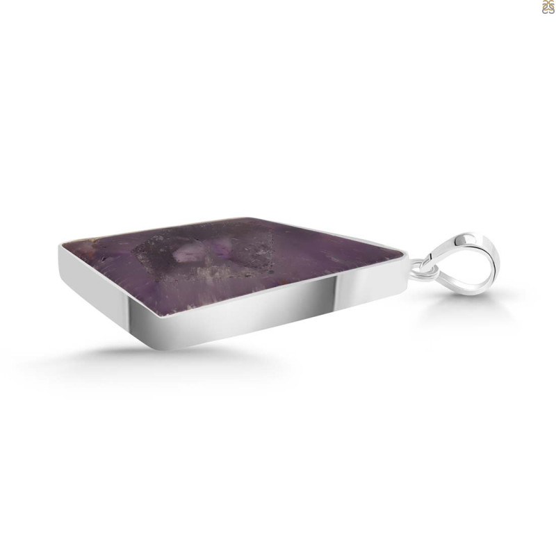 Star Amethyst Slice Pendant-SP STA-1-116