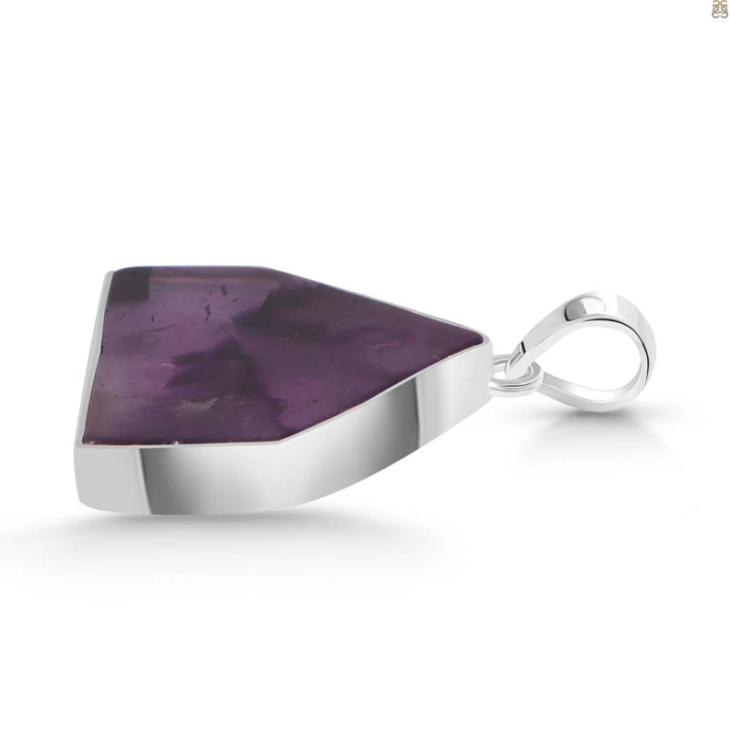 Star Amethyst Slice Pendant-SP STA-1-129