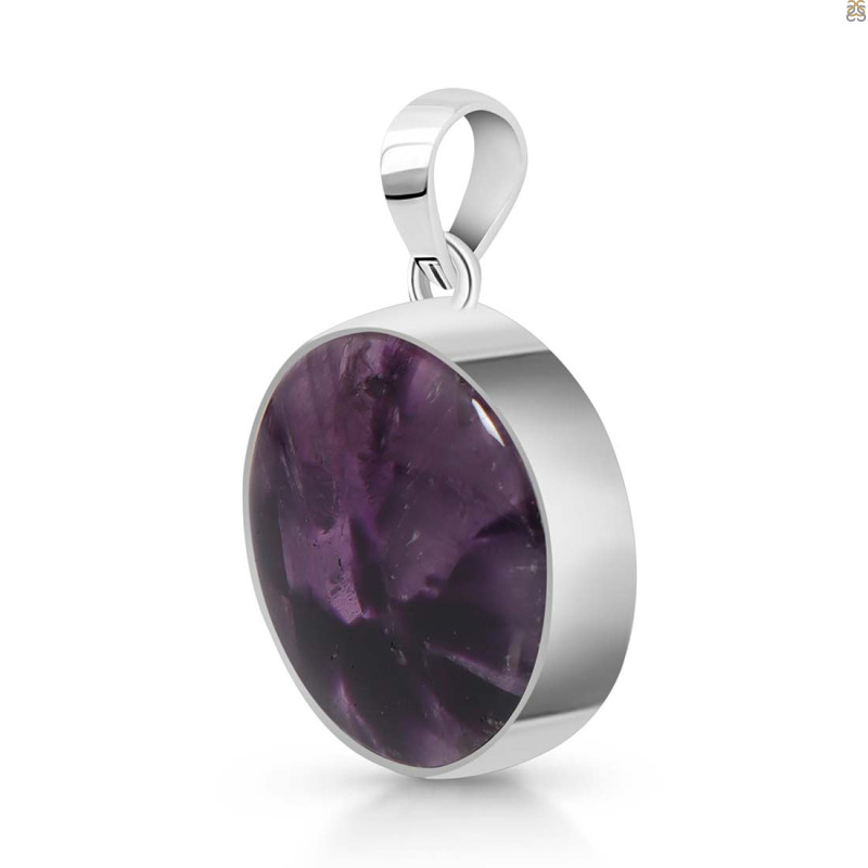 Star Amethyst Pendant-SP