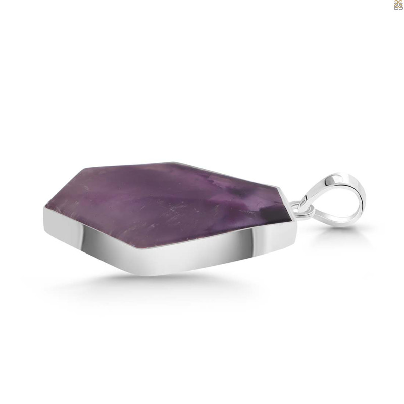 Star Amethyst Slice Pendant-SP STA-1-31