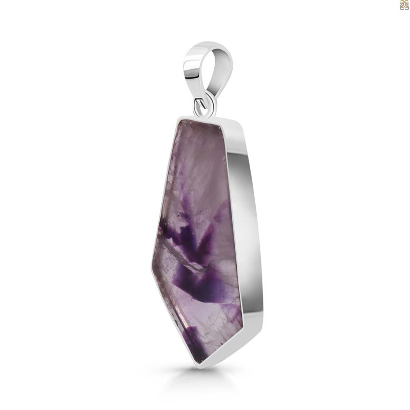 Star Amethyst Slice Pendant-SP