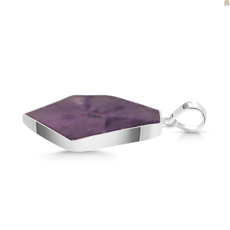 Star Amethyst Slice Pendant-SP STA-1-44