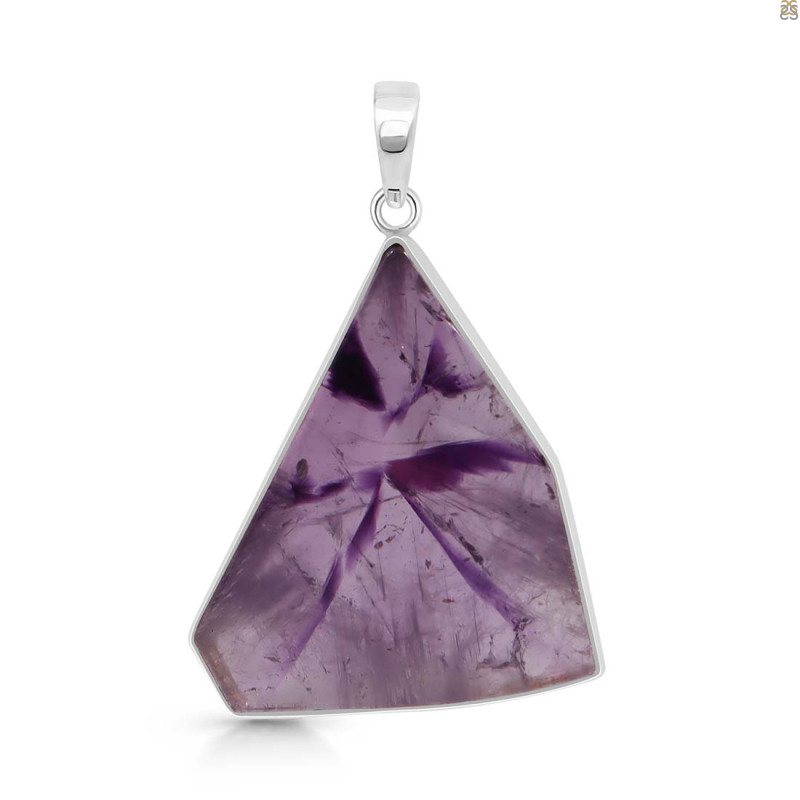 Star Amethyst Slice Pendant-SP STA-1-62
