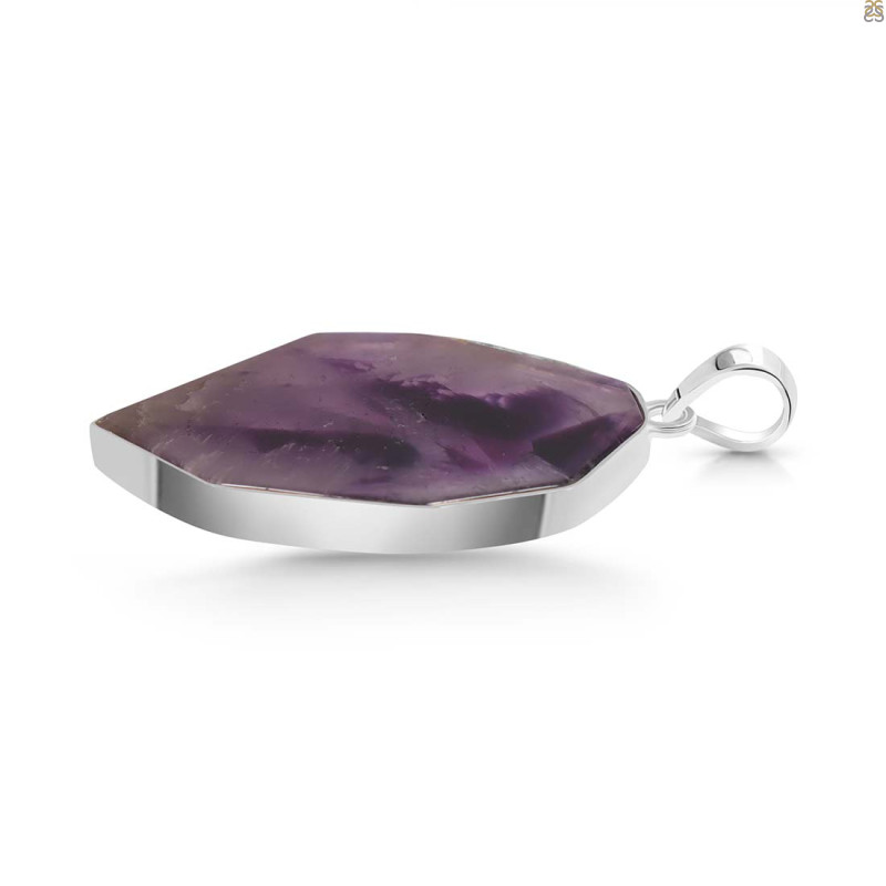 Star Amethyst Slice Pendant-SP STA-1-65