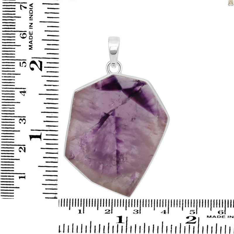 Star Amethyst Slice Pendant-SP STA-1-67