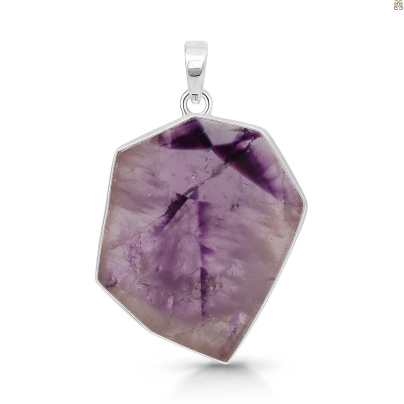 Star Amethyst Slice Pendant-SP STA-1-67