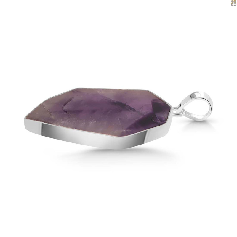 Star Amethyst Slice Pendant-SP STA-1-67