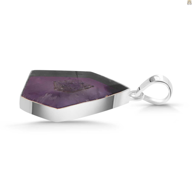 Star Amethyst Slice Pendant-SP STA-1-77