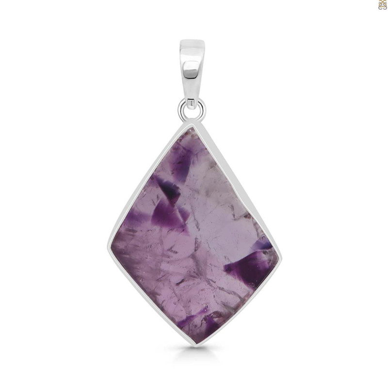 Star Amethyst Slice Pendant-SP STA-1-78