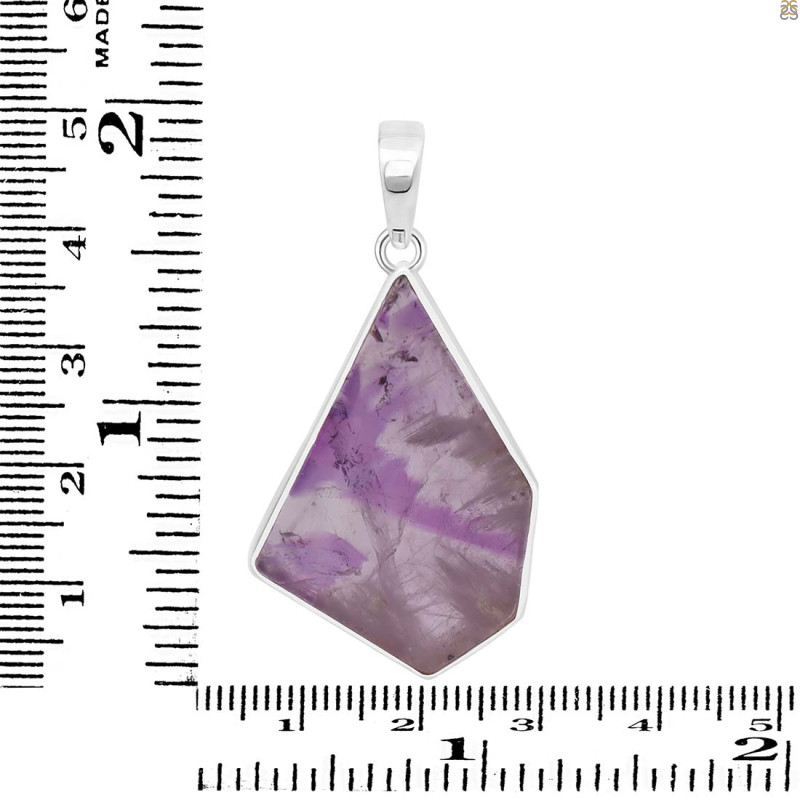 Star Amethyst Slice Pendant-SP STA-1-79