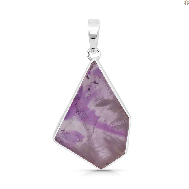 Star Amethyst Slice Pendant-SP STA-1-79