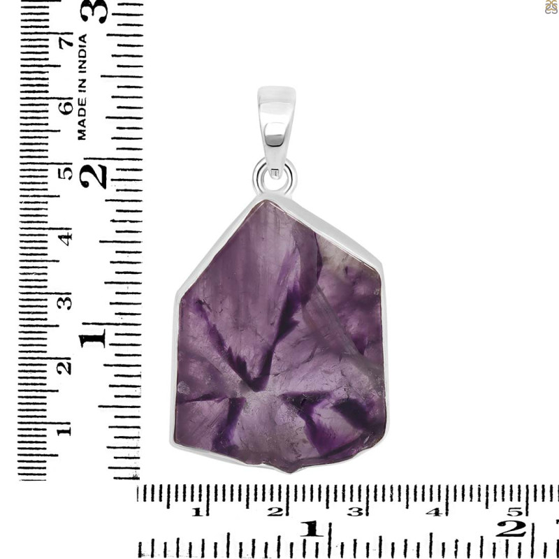 Star Amethyst Slice Pendant-SP STA-1-84