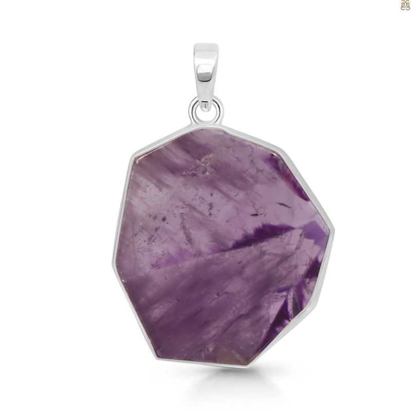 Star Amethyst Slice Pendant-SP STA-1-89