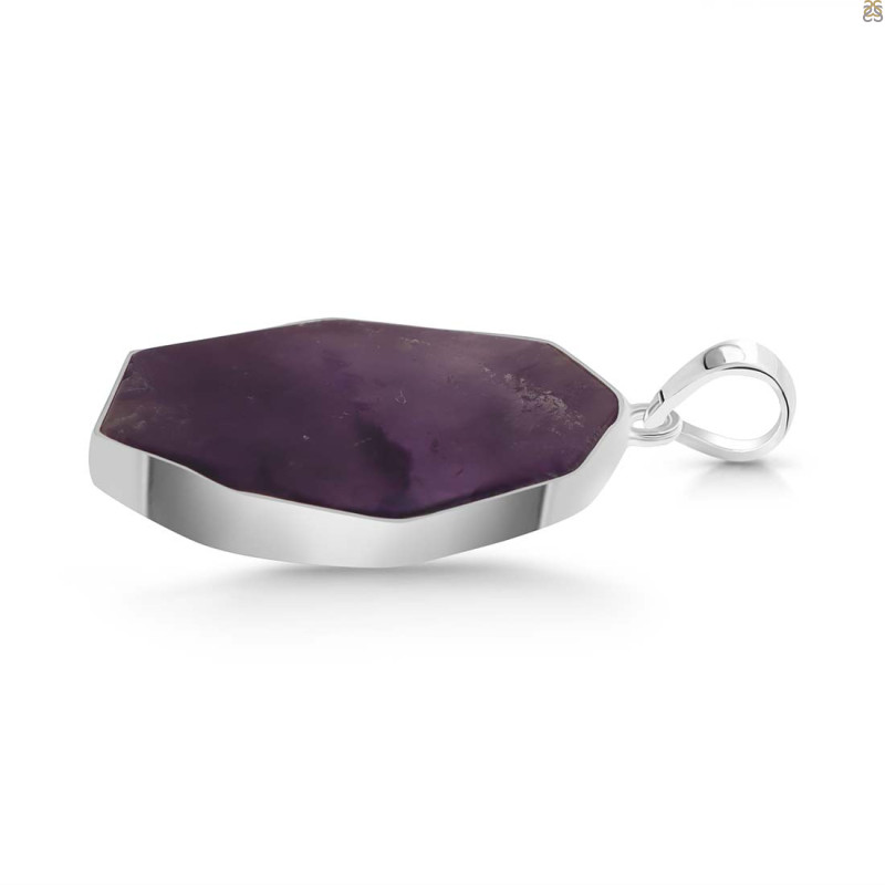 Star Amethyst Slice Pendant-SP STA-1-89