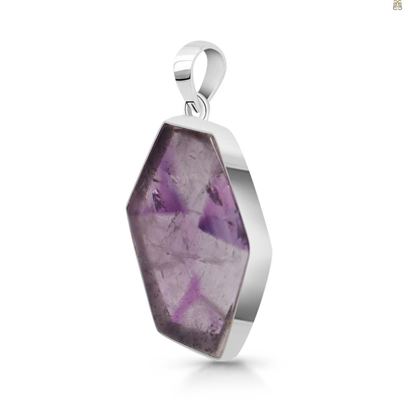 Star Amethyst Slice Pendant-SP STA-1-99