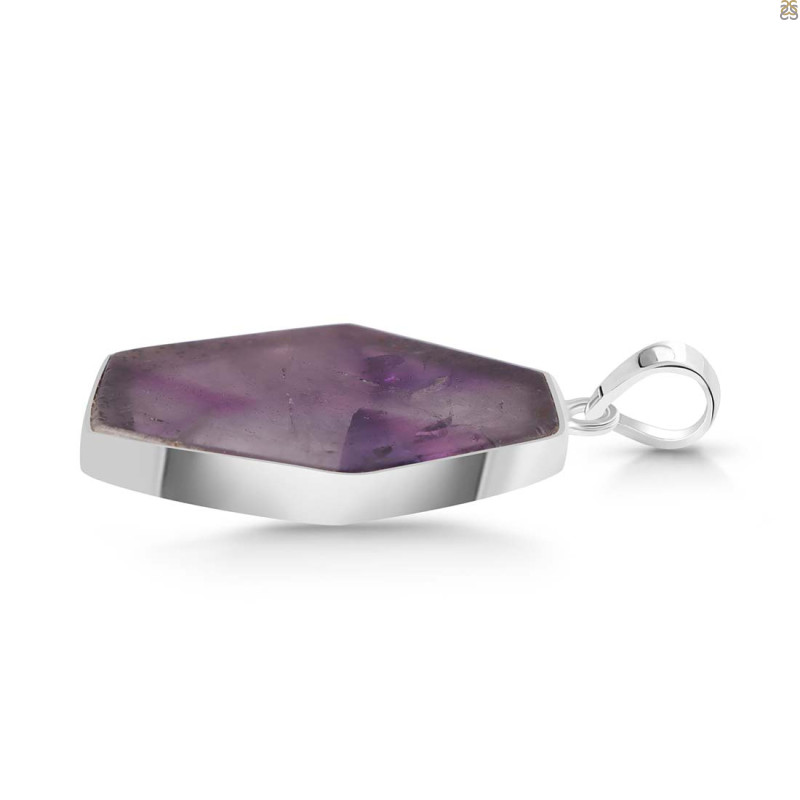 Star Amethyst Slice Pendant-SP STA-1-99