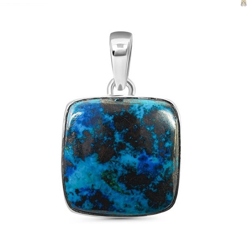 Shattuckite Pendant-SP STK-1-130