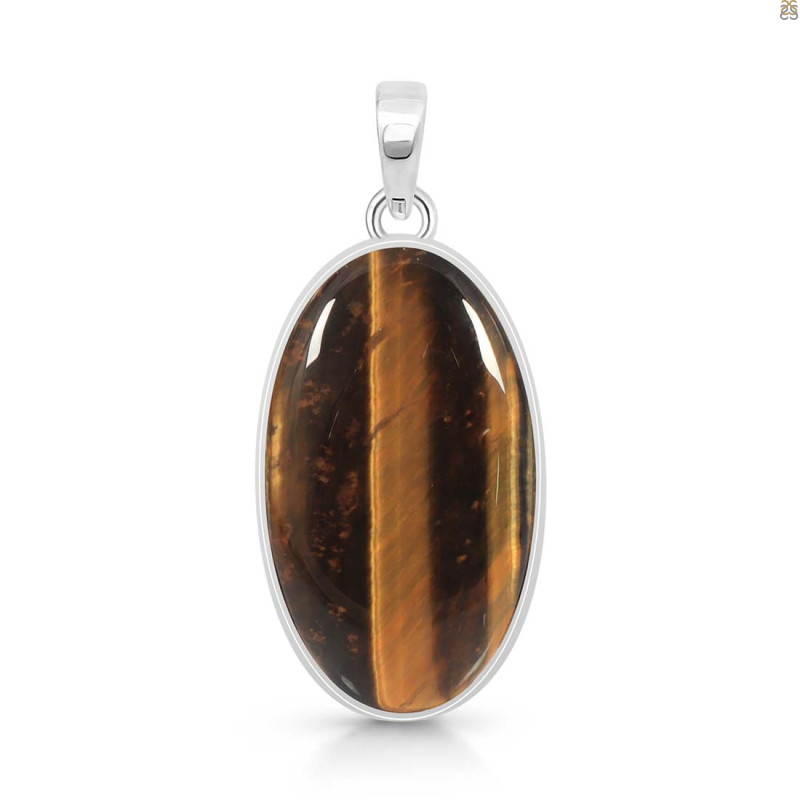 Tiger Eye Pendant-SP TGE-1-102