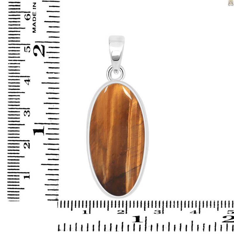 Tiger Eye Pendant-SP TGE-1-105