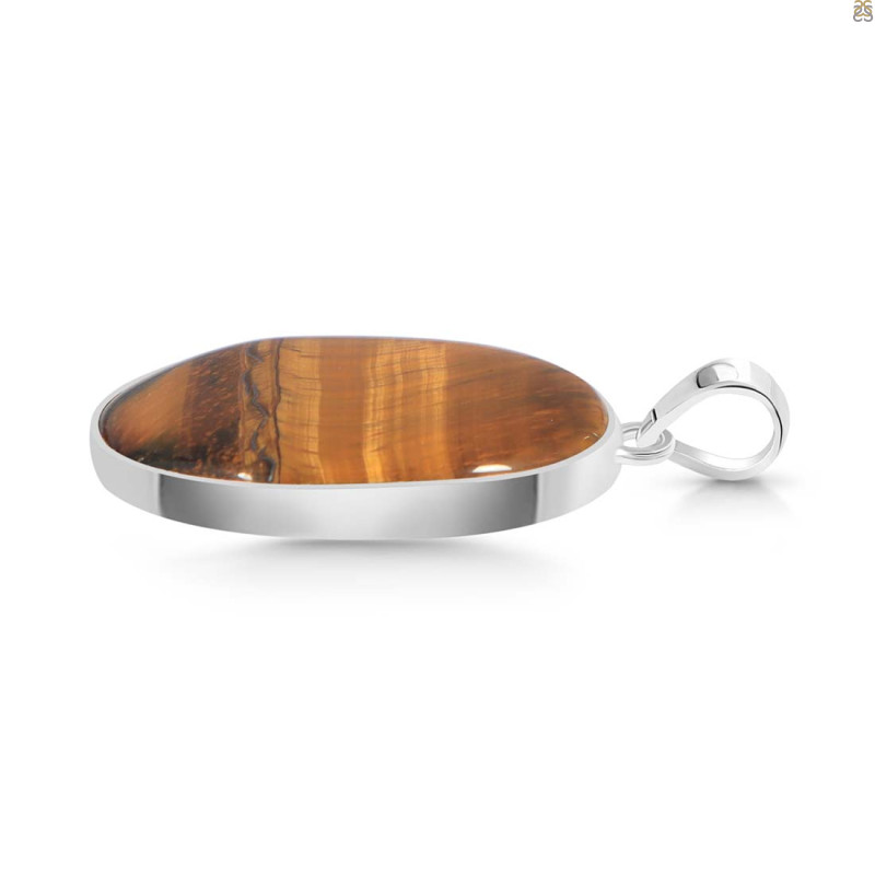 Tiger Eye Pendant-SP TGE-1-112