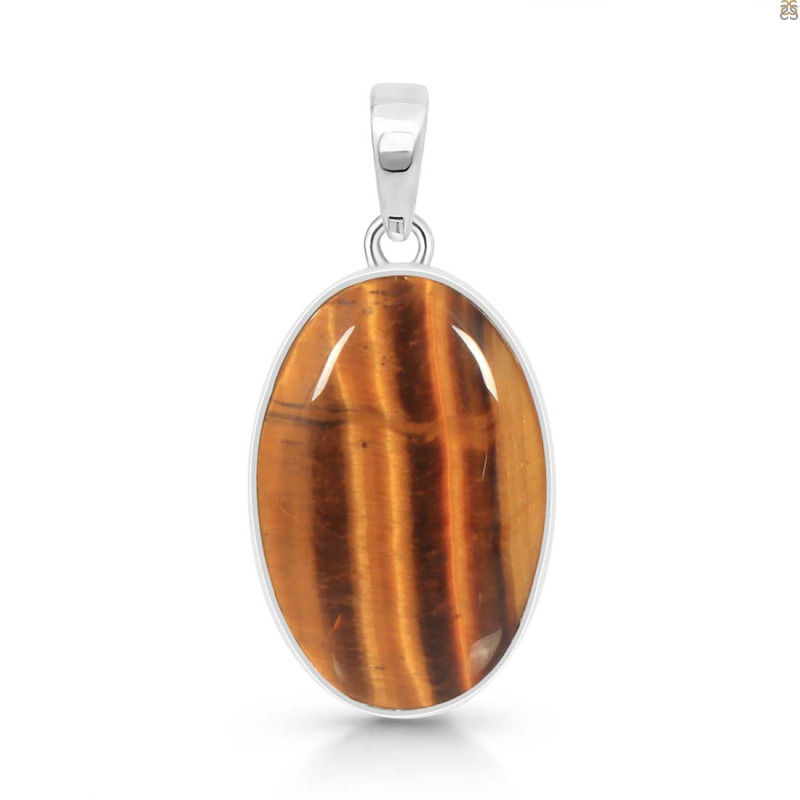 Tiger Eye Pendant-SP TGE-1-126