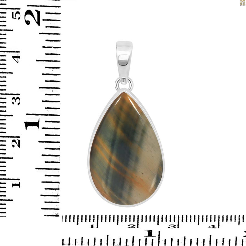 Tiger Eye Pendant-SP TGE-1-68